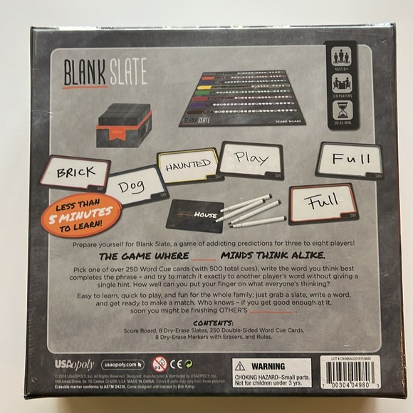 Blank Slate Board Game Brand New Sealed - Picture 3 of 4